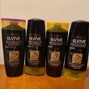 L’Oréal Elvive shampoo & conditioner